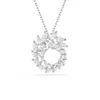 Swarovski Obesek MESMERA srebrna / bela