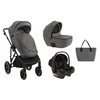 Kikka Boo Kolica Thea 3in1 set sa auto sedištem I-Prime I-size i tvrdom korpom Grey