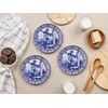 Hermia Set dezertnih tanjira, 6 komada, Plavi