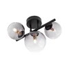 Redo 01-3988 - Plafonski luster ASTRA 3xG9/8W/230V crni