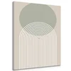 Slika kaki mavrični lok Mid-Century - 100x150