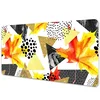 Decormat Podloga za pisalno mizo Geometric triangles 100x50 cm