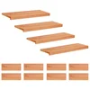 vidaXL Stopnice 12 kos 80 x 30 x 2 cm Lak Trda bukovina