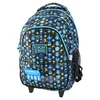 Play Ranac sa točkićima za dečake Elite Eleven Trolley, 49 x 34 x 24 cm, Crno-plavi