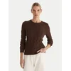 Tommy Hilfiger Pulover WW0WW43586 Rjava Regular Fit
