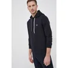 Pulover Emporio Armani moška, mornarsko modra barva, s kapuco