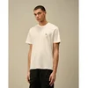 C.P. Company za moške. RCCMTS725A005100W Očala T-shirt bela (XL), Priložnostno, Bombaž, Kratek rokav