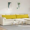 Jastučići za sofu 2 pcs Žuta 145 x 40 cm Kordura tekstil