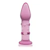 Glass romance pink 5.5inch plug
