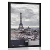 Plakat razgled na Pariz z mestne ulice - 40x60 no frame