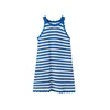 MANGO KIDS Obleka Margot  modra / bela