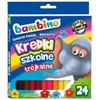 Bambino trikotne barvice, 24 barv