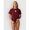 Rip Curl Icons Of Surf Relaxed ženska majica dark plum