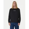 Calvin Klein Majica z dolgimi rokavi Standard Logo LV04LD232G Črna Relaxed Fit