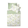Fleuresse POSTELJNINA 140/200 cm mako saten rumena, bela, svetlo zelena, temno oranžna, gozdno zelena, sivomodra