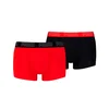 PUMA Trunks (2-Pack) Men, Clothing, Red/Black, 2