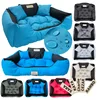 AIO FACTORY KingDog Blue Vodoodporna pasja postelja Couch 130x105, (21215224)