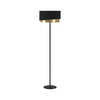 EGLO Podna lampa MANDERLINE crna/mesing 39927