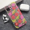 Maskica za iPhone 17 Nanobit Print Checkered Cherries