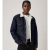 Levis za moške. 16365-0271 Vrsta plašča Sherpa Trucker Giv it blue (L), Modra, Priložnostno, Bombaž