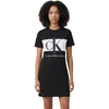 Obleka s kratkimi rokavi Calvin Klein