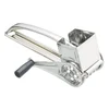 Multipurpose rotary grater set with 3 drums, stainless steel - Kitchen