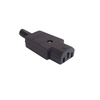 CABLETECH Vtikač za na kabel 3 PIN 250V/10A IEC320-C13 ženski, (20773221)