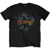 Def Leppard Majica Shatter Unisex Black M