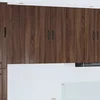 Ormar za Zid PORTO Smeđi hrast 80 x 31 x 80 cm