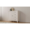 Hanah Home Komoda Rb-044-01, 87x87x43 cm, Bela