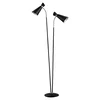 EGLO Podna lampa SARDINARA 2xE27 164 cm crna/hrom 39399