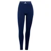 ADIDAS PERFORMANCE Športne hlače temno modra/bela