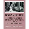 BOISMORTIER:SECHS SONATEN FUR ZWEI FAGOTTE ODER ZWEI VIOLONCELLI