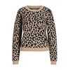 JJ Rebel Pulover JREBWREBECCA svetlo rjava/črna