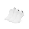 Reebok Set 3 parov unisex nizkih nogavic R0356P-SS24 (3-pack) Bela