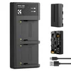 K&F Concept baterija Sony NP-F550 2200 mAh, 2 kosa + polnilnik s 2 ležišči