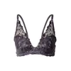 TRIUMPH Nedrček Sensual Spotlight temno siva/črna/bela