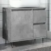Kupaonski ormarić za umivaonik boja betona 65x33x60 cm drveni