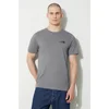 Kratka majica The North Face M S/S Simple Dome Tee moška, siva barva, NF0A87NGDYY1