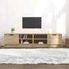 TV ormarići 2kom boja hrasta 80x35x36,5cm od konstruiranog drva