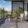 Mömax Set Za Balkon Bardolino, Barve Akacije, 3-Delni Set