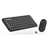 slomart komplet tipkovnice in miške pebble combo za mac tonal graphite 920-012244 graphite