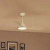 Philips LED stropni ventilator Fixed, premer 132 cm, bel, CCT, DC - Dnevna soba/jedilnica - Sodobni - Plastika