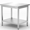 Hendi Centralna delovna miza s polico Budget Line 800 x 600 x 850 mm - Hendi 817100, (21389246)