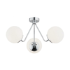 Argon 1477 - Plafonski luster TOMAR 3xE27/15W/230V, sjajni hrom