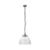 Endon 106896 - Luster na lancu HANSEN 1xE27/10W/230V matni hrom