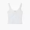 Cropp - Top na bretele - white