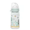 Nip staklena flašica šir.otv. 0m+ 240ml zelena