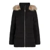 TOMMY HILFIGER Zimska jakna HERITAGE TYRA  črna