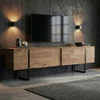 Nordure TV komoda, 180x50x30cm, Krem